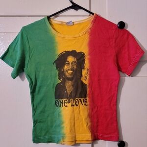 Bob Marley One Love Rasta shirt